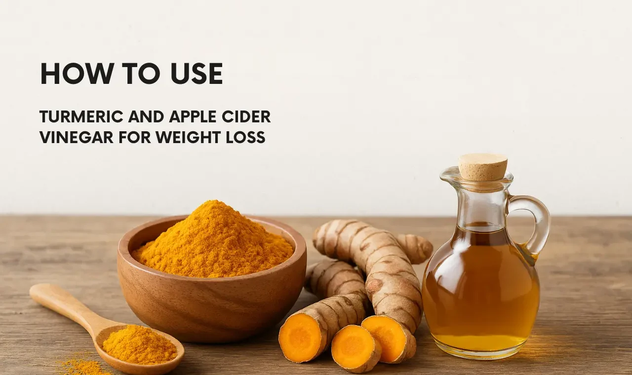How to Use Turmeric and Apple Cider Vinegar for Weight Loss
