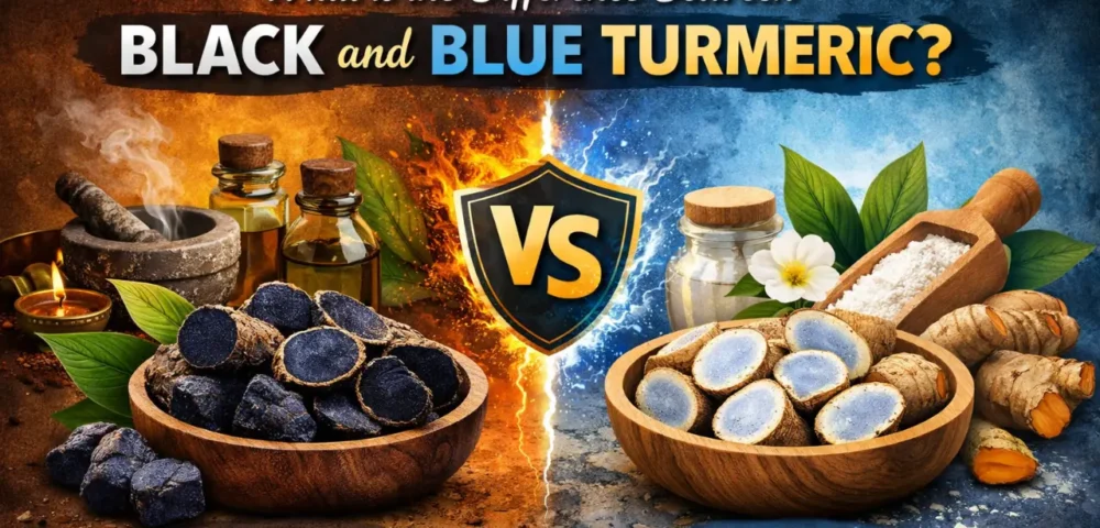 What Is the Difference Between Black and Blue Turmeric?