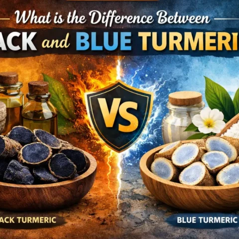 What Is the Difference Between Black and Blue Turmeric