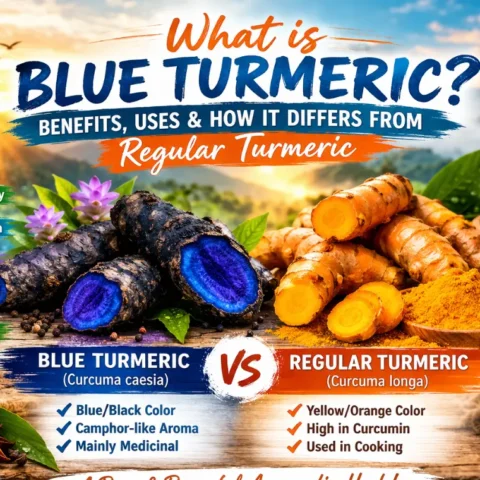 What is blue turmeric